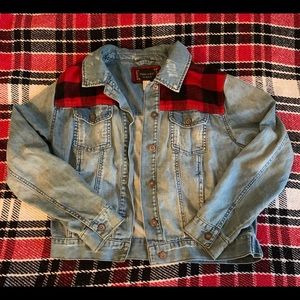 Plaid/Denim Jacket